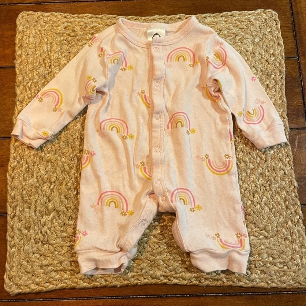NB long sleeve footless sleeper